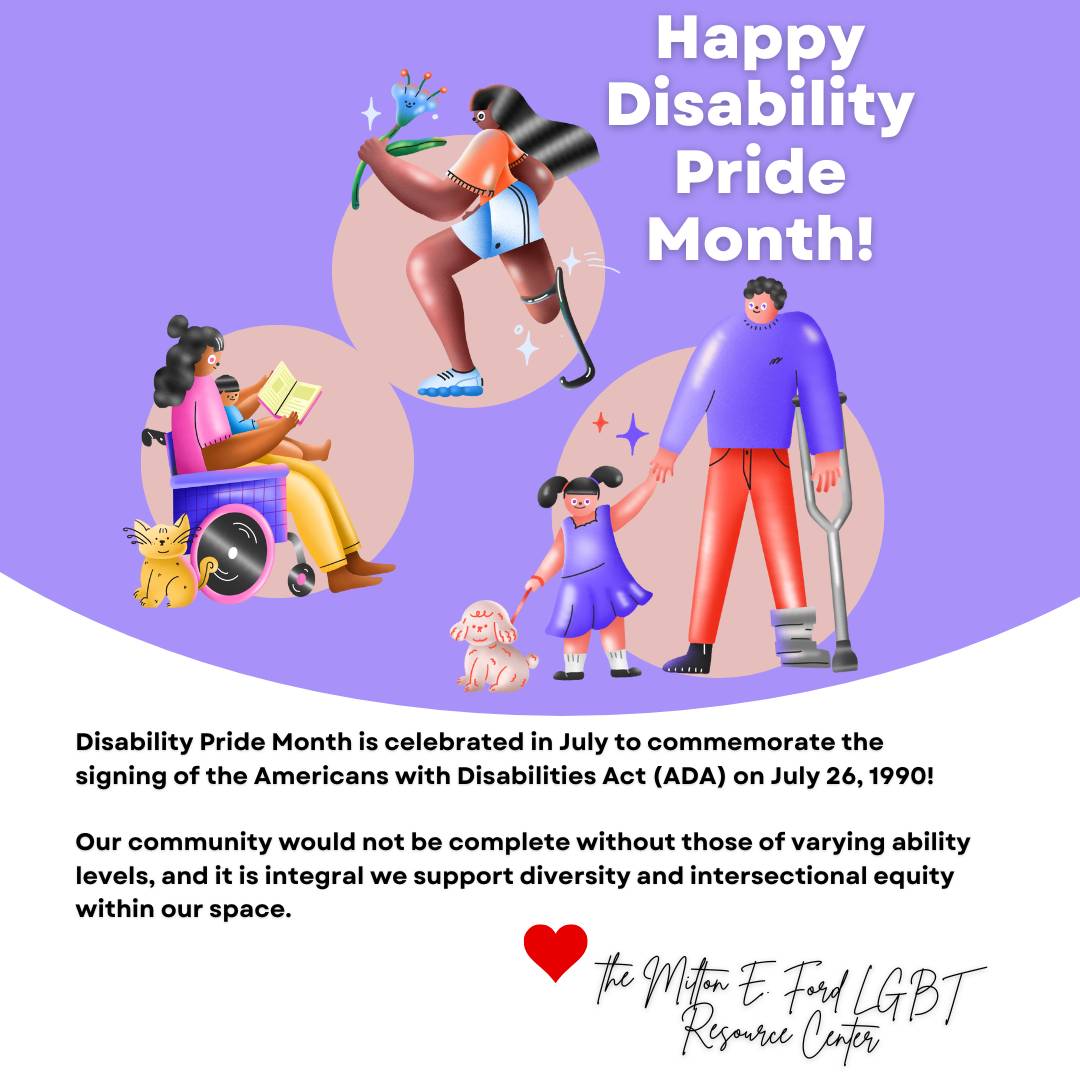Happy Disability Pride Month!